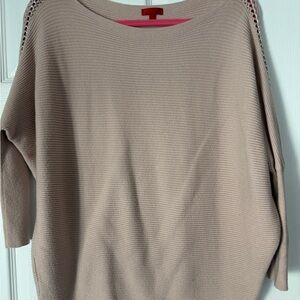 Jennifer Lopez Beige Sweater